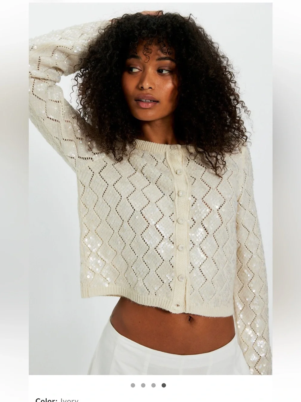 Free People Mermaid Cardigan